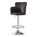 Finn PU Leather Counter Stool - Brown
