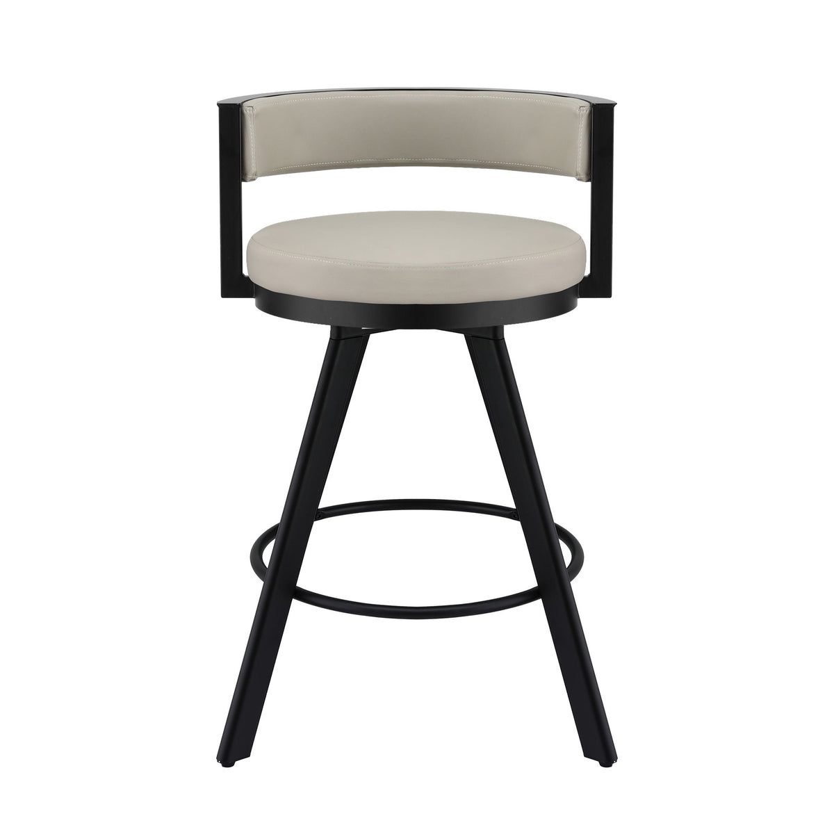 Owen PU Leather Counter Stool - Beige (Set of 3)
