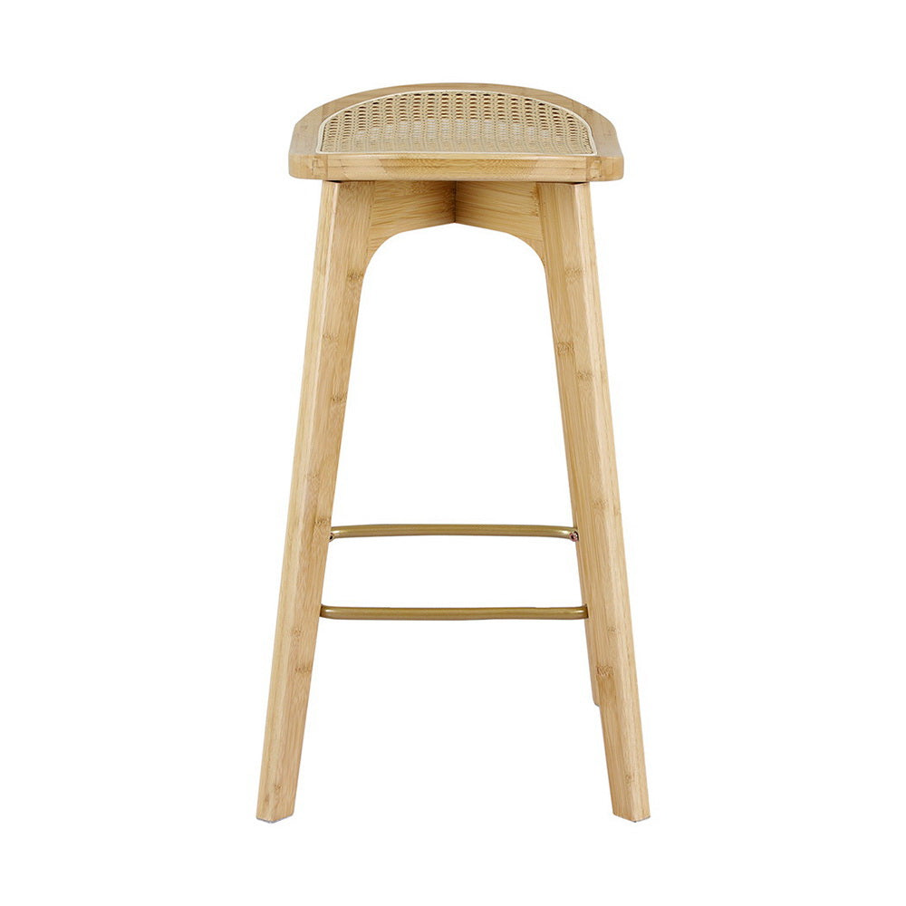 Clara Rattan Counter Stool - Natural (Set of 2)
