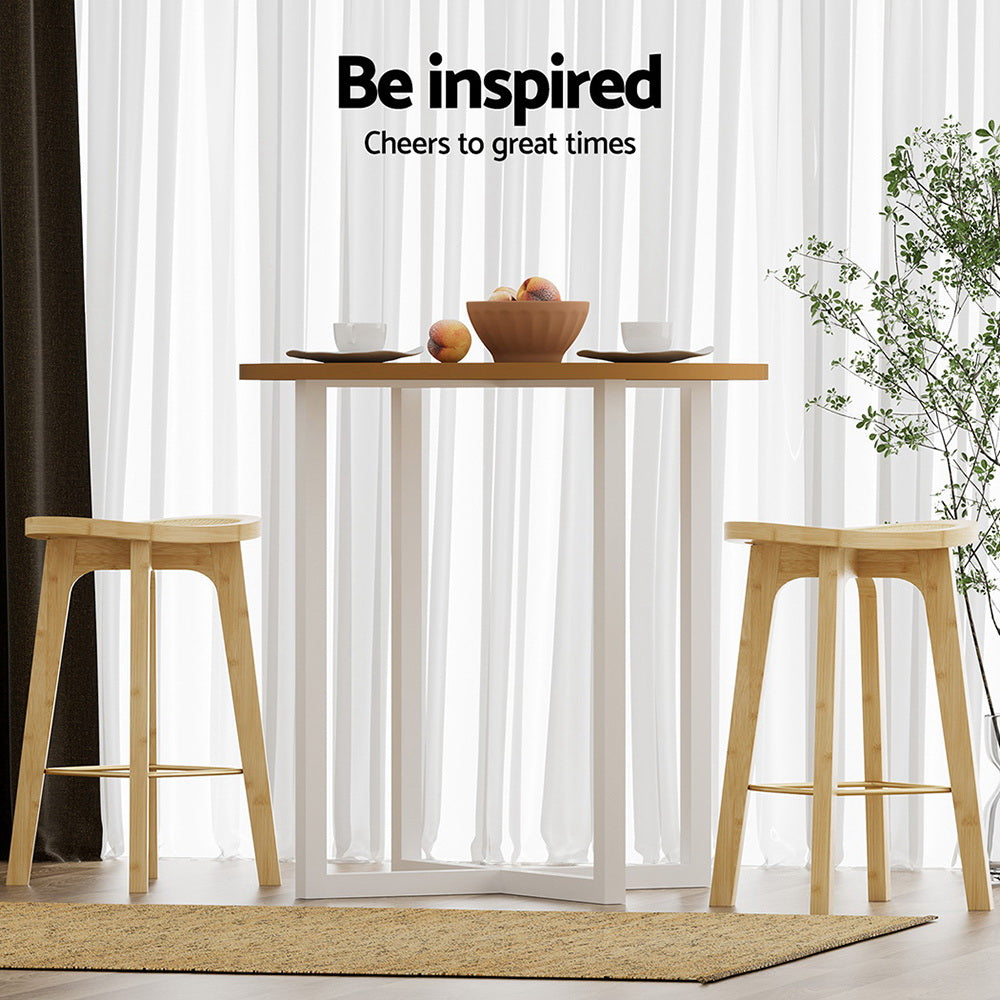 Clara Rattan Counter Stool - Natural (Set of 2)