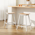 Patrick Wooden Counter Stool - Natural (Set of 2)