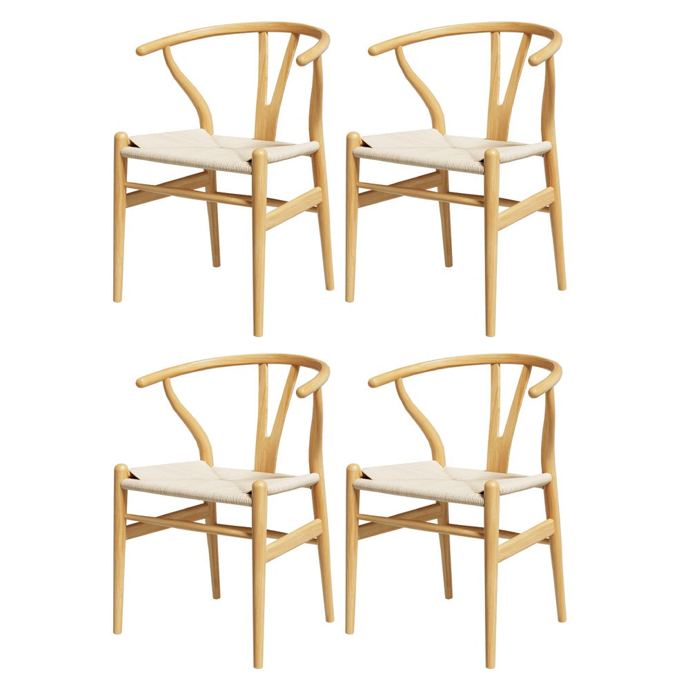 Jasper Rattan Dining Chair - Natural (Set of 4)