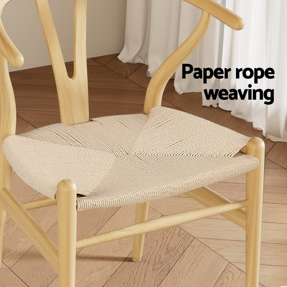 Jasper Rattan Dining Chair - Natural (Set of 4)