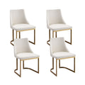 Elise Linen Dining Chair - Beige (Set of 4)