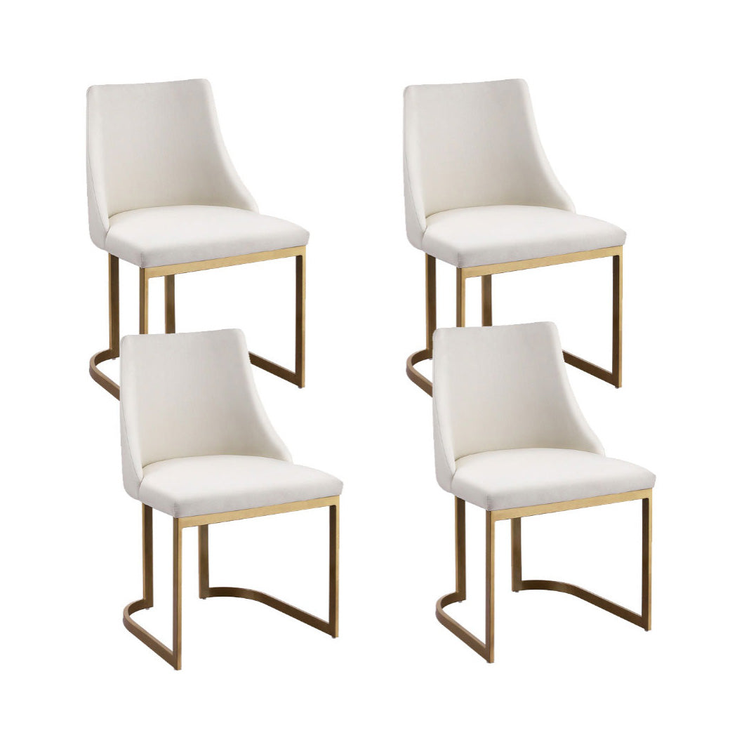 Elise Linen Dining Chair - Beige (Set of 4)