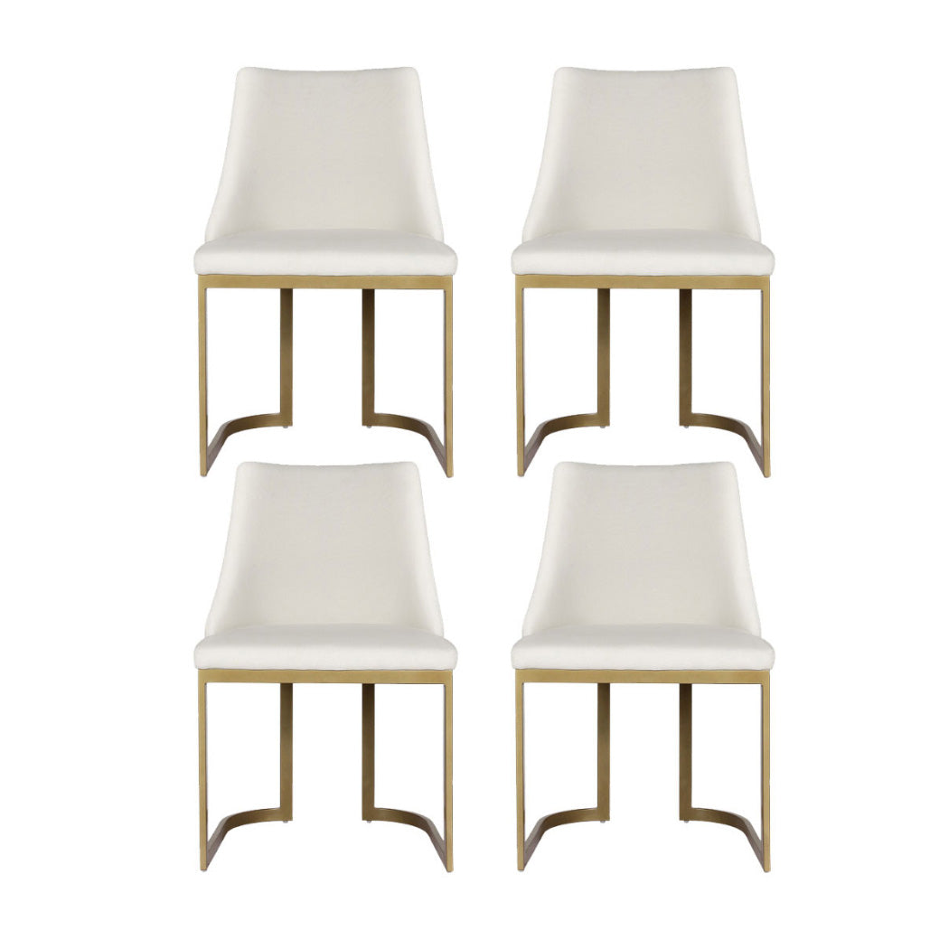 Elise Linen Dining Chair - Beige (Set of 4)