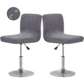 2 Pack Bar Stool Cover with Back Waterproof Counter Height Bar Stool Slipcovers Stretch Swivel Barstools Slipcovers Pub Counter Chairs Covers for Kitchen Island Home Bar Dark Gray