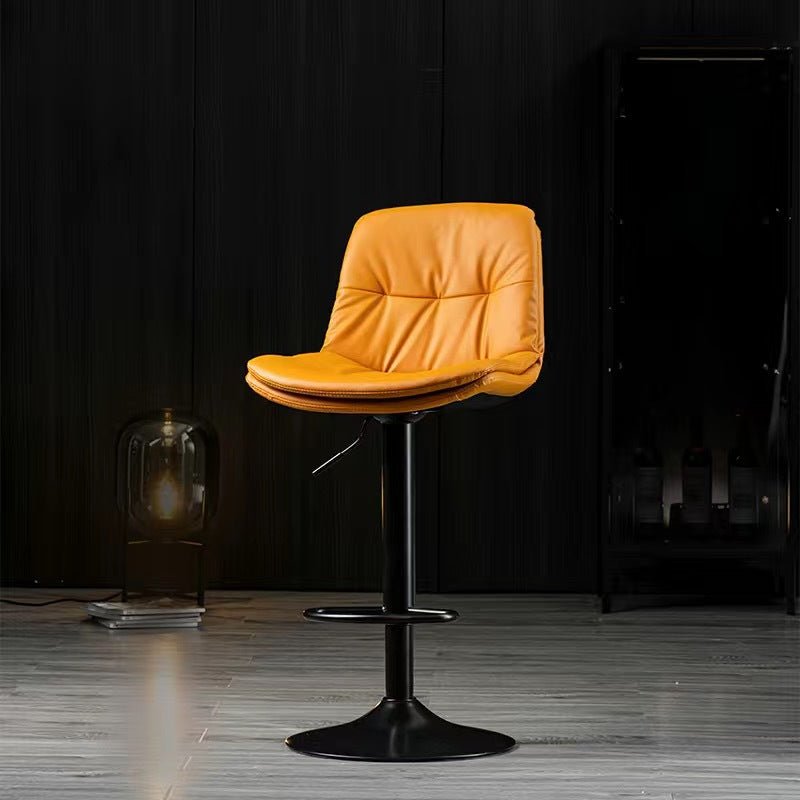 Cora PU Leather Counter Stool - Grey (Set of 2)