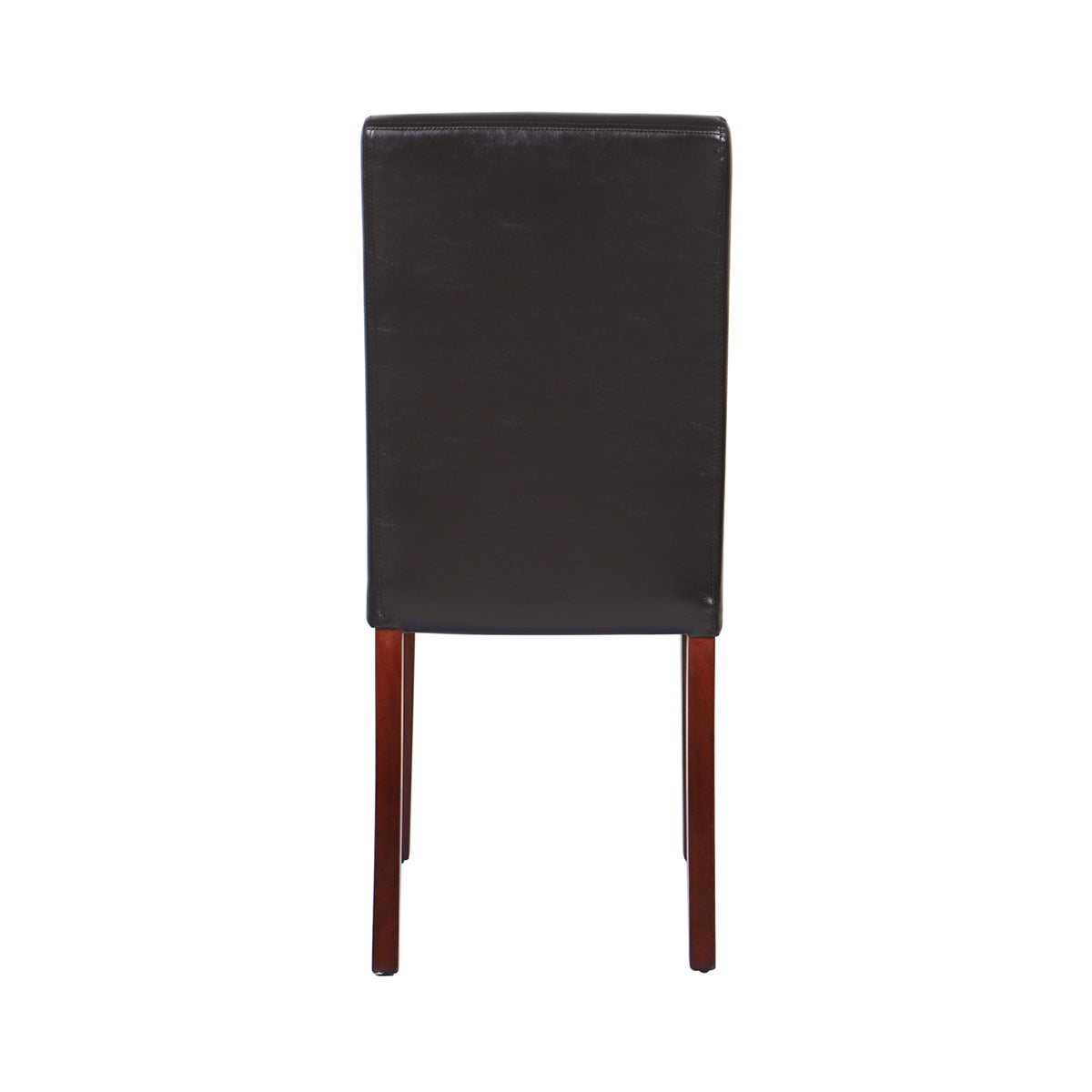 Monty Faux Leather Dining Chair - Brown (Set of 2)