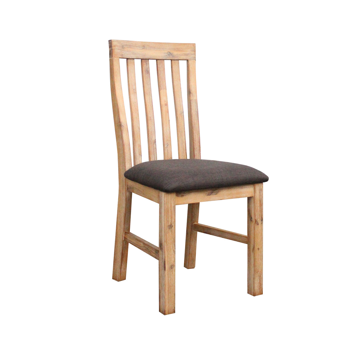 Nolan Linen Dining Chair - Oak (Set of 2)