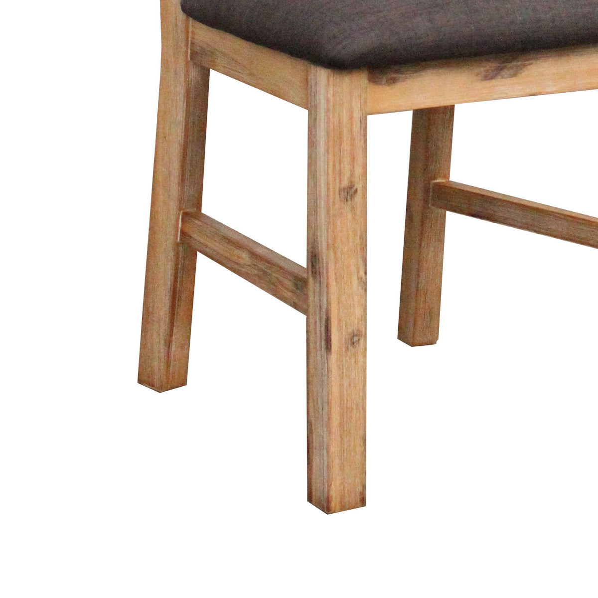 Nolan Linen Dining Chair - Oak (Set of 2)